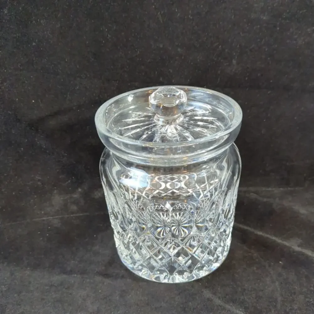 Waterford Crystal Colleen Biscuit Barrel Jar Cookie Candy Jar Discontinued